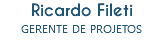 Ricardo Fileti
GERENTE DE PROJETOS